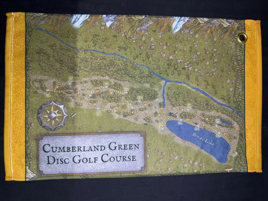 Map - Cumberland Green Map Towel